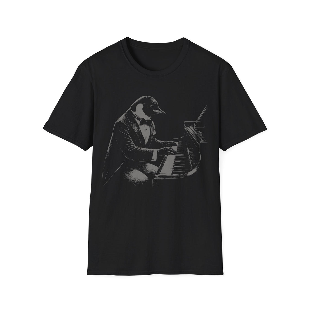Penguin Pianist T-Shirt product image 6