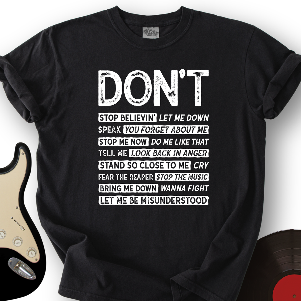 Don't T-Shirt product image 7