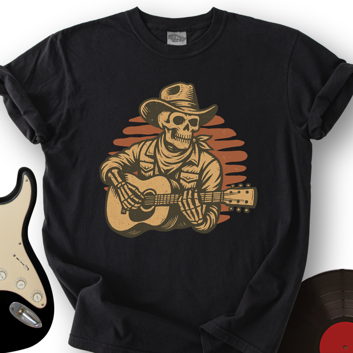 Six String Skeleton T-Shirt product image 6