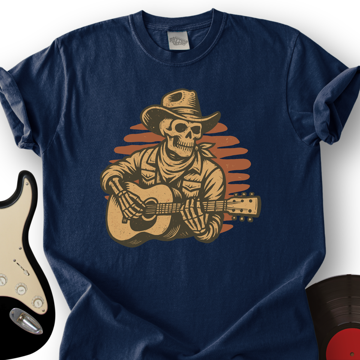 Six String Skeleton T-Shirt product image 2