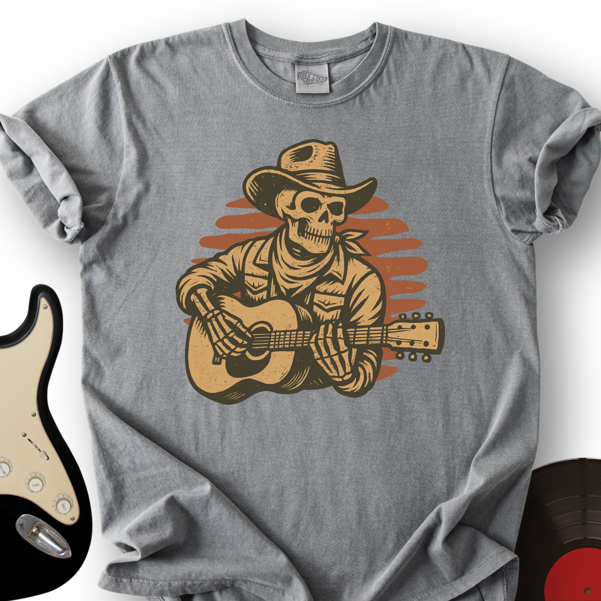 Six String Skeleton T-Shirt product image 4