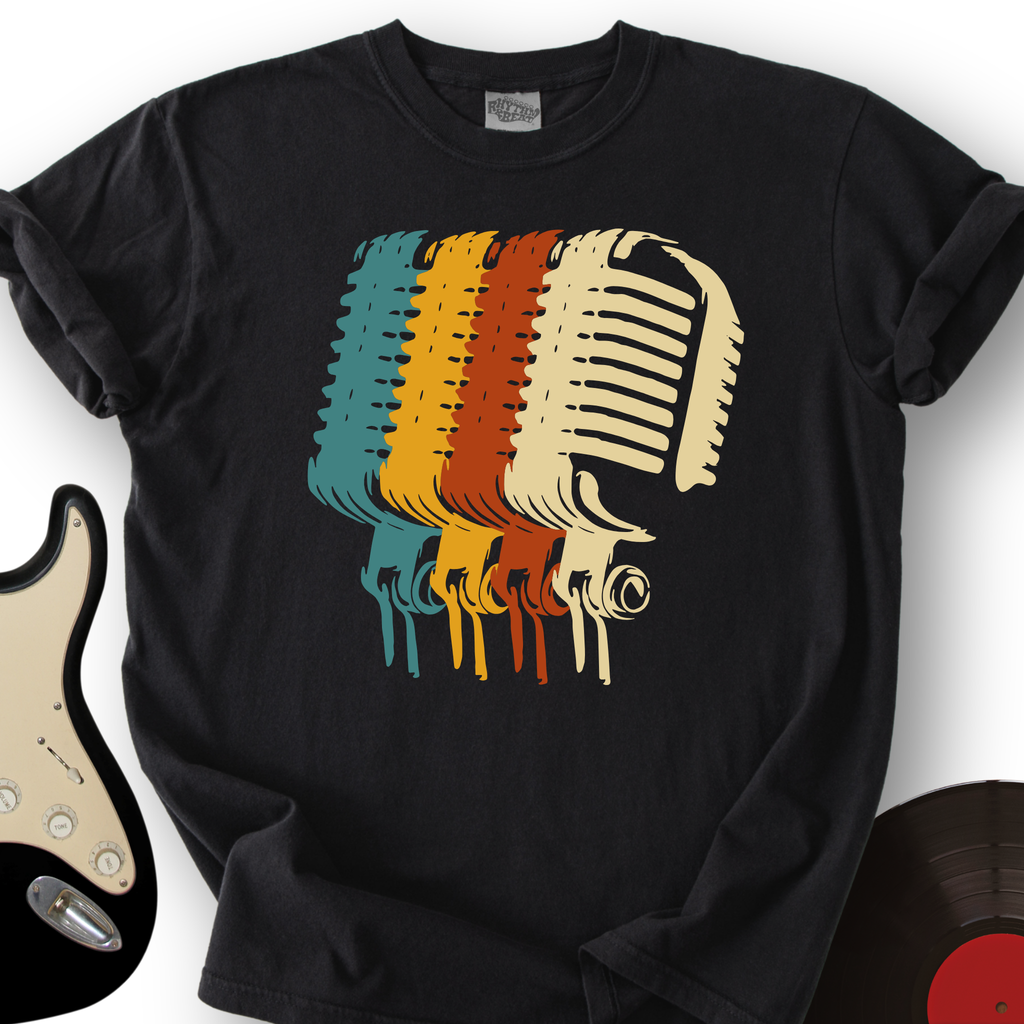 Retro Microphone T-Shirt product image 6