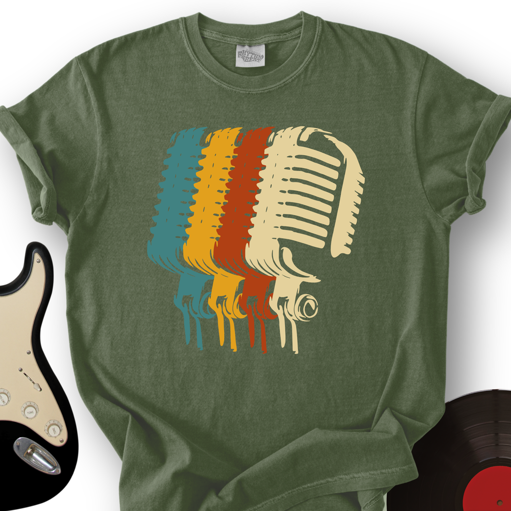 Retro Microphone T-Shirt product image 7