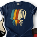 Retro Microphone T-Shirt product image 1
