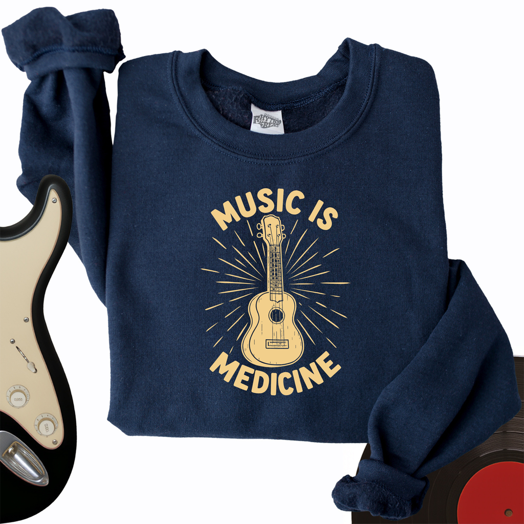 Music Is My Medicine Crewneck product image 2