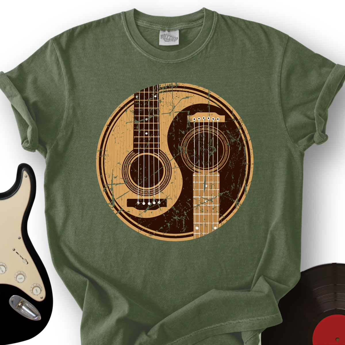 Yin Yang Guitars T-Shirt product image 7