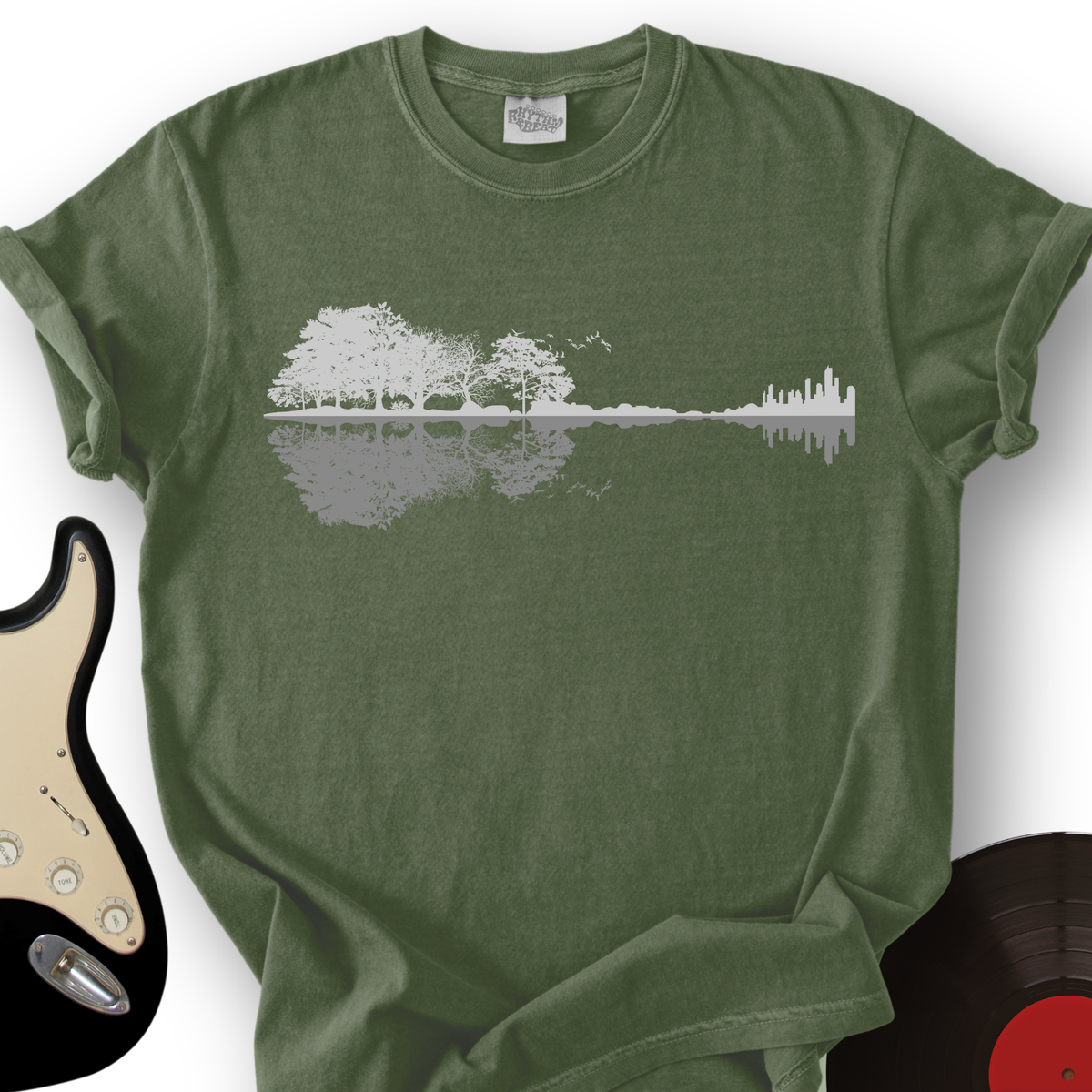 Forest Guitar T-Shirt product image 5