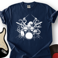 Octopus Playing a Drum T-Shirt product image 1