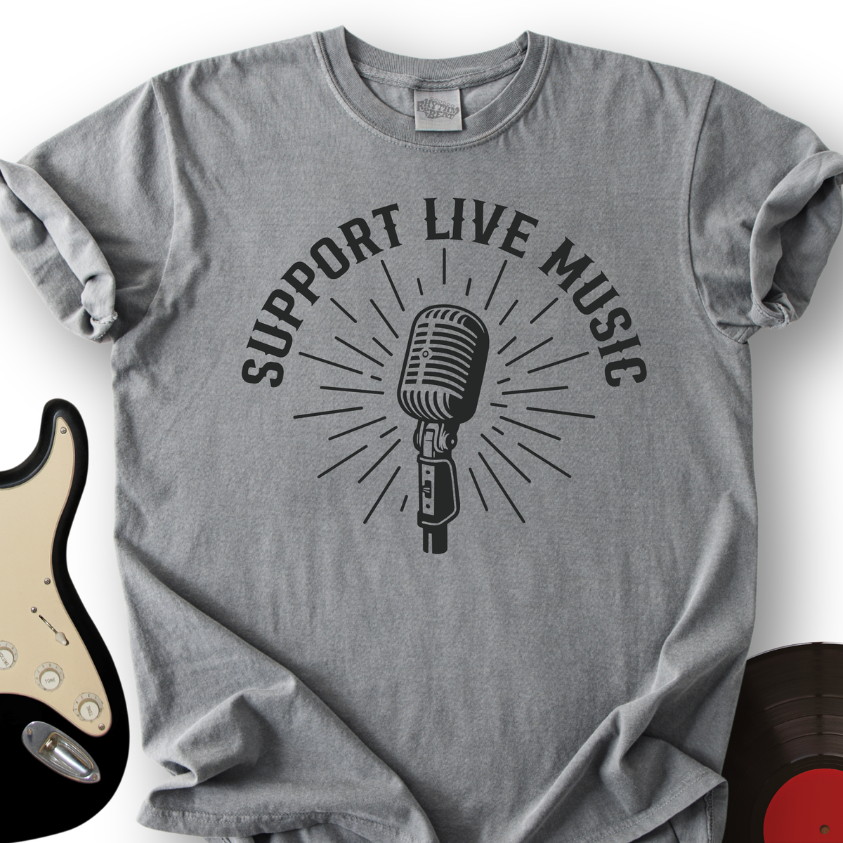 Support Live Music T-Shirt product image 4