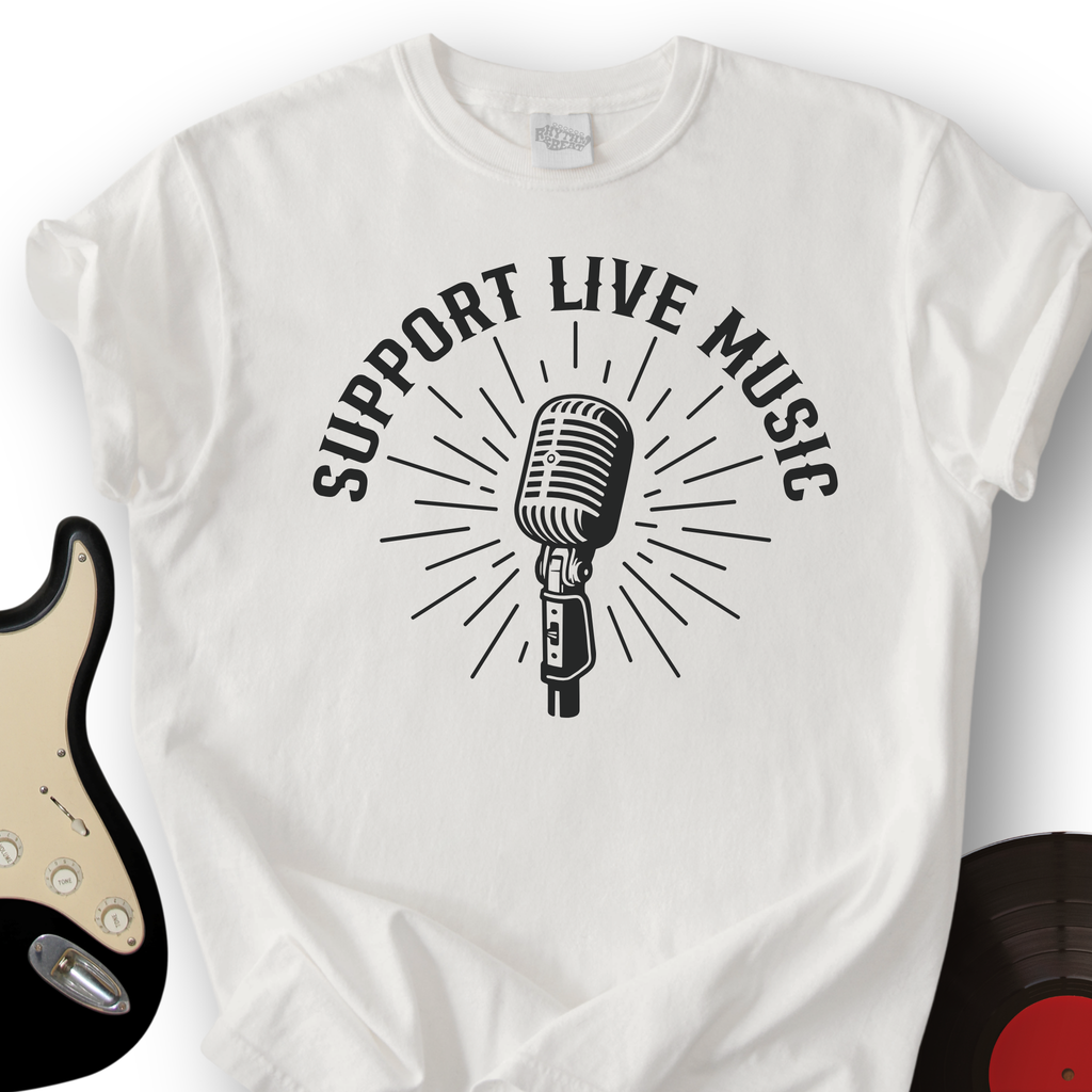 Support Live Music T-Shirt product image 2