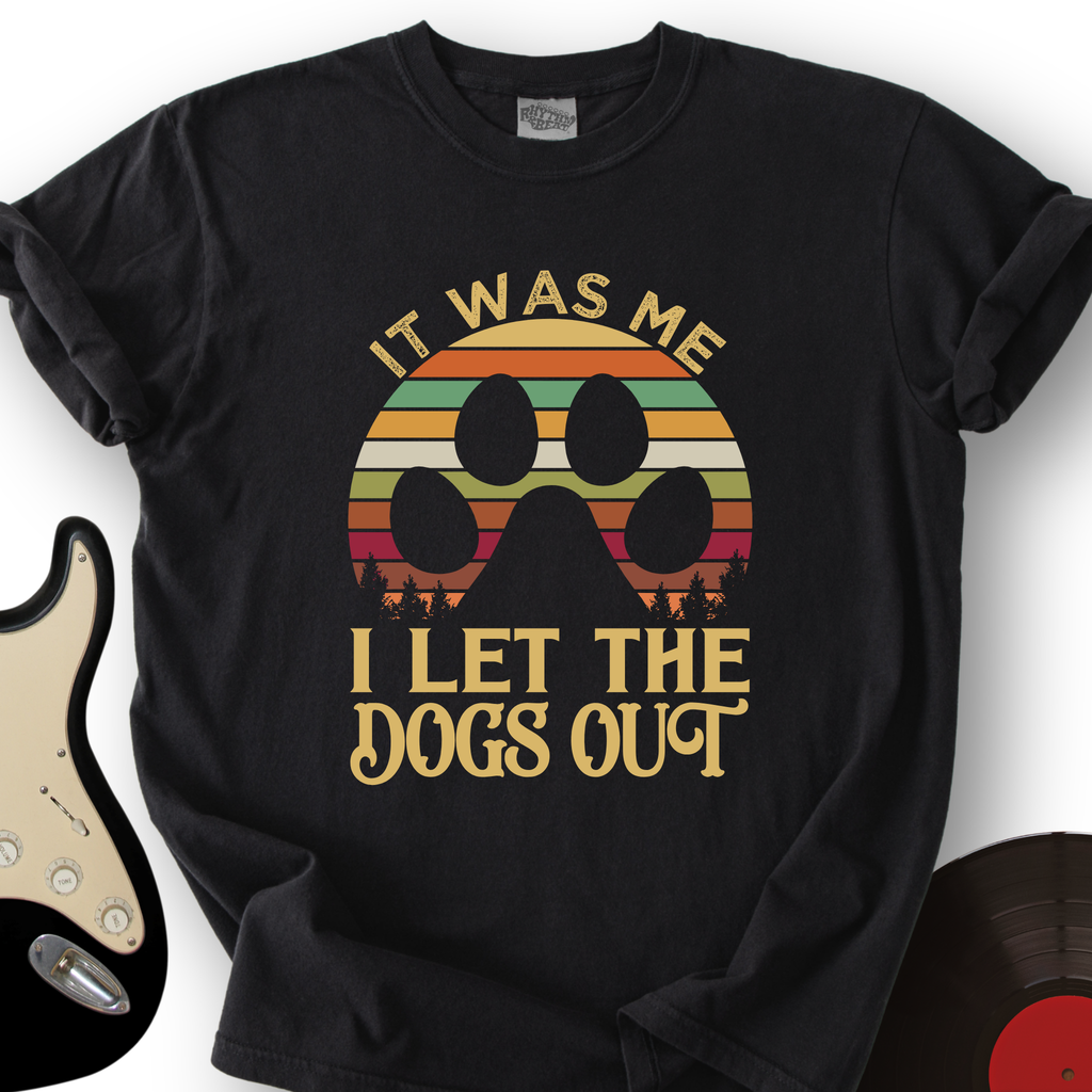 I Let The Dogs Out T-Shirt product image 2