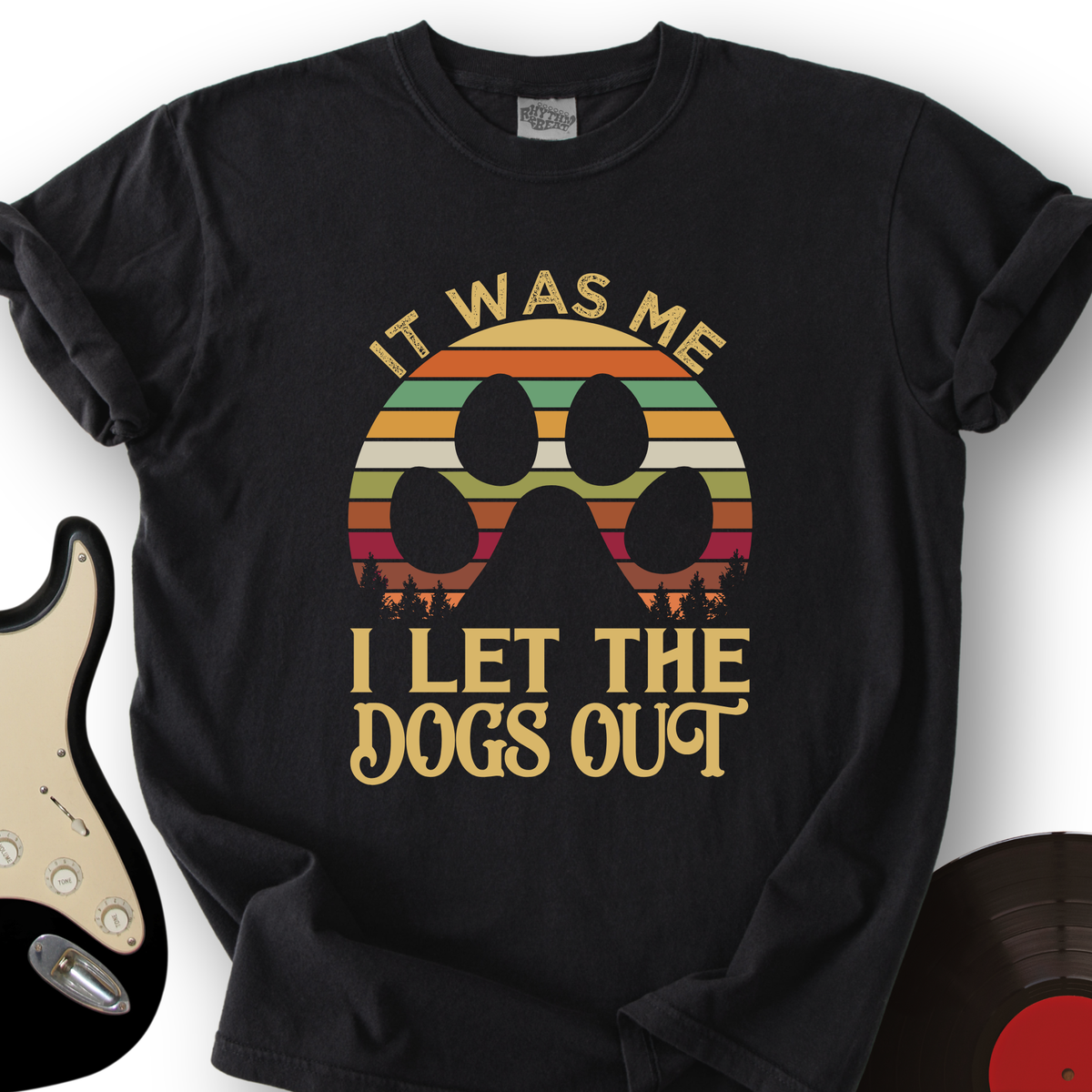 I Let The Dogs Out T-Shirt product image 2