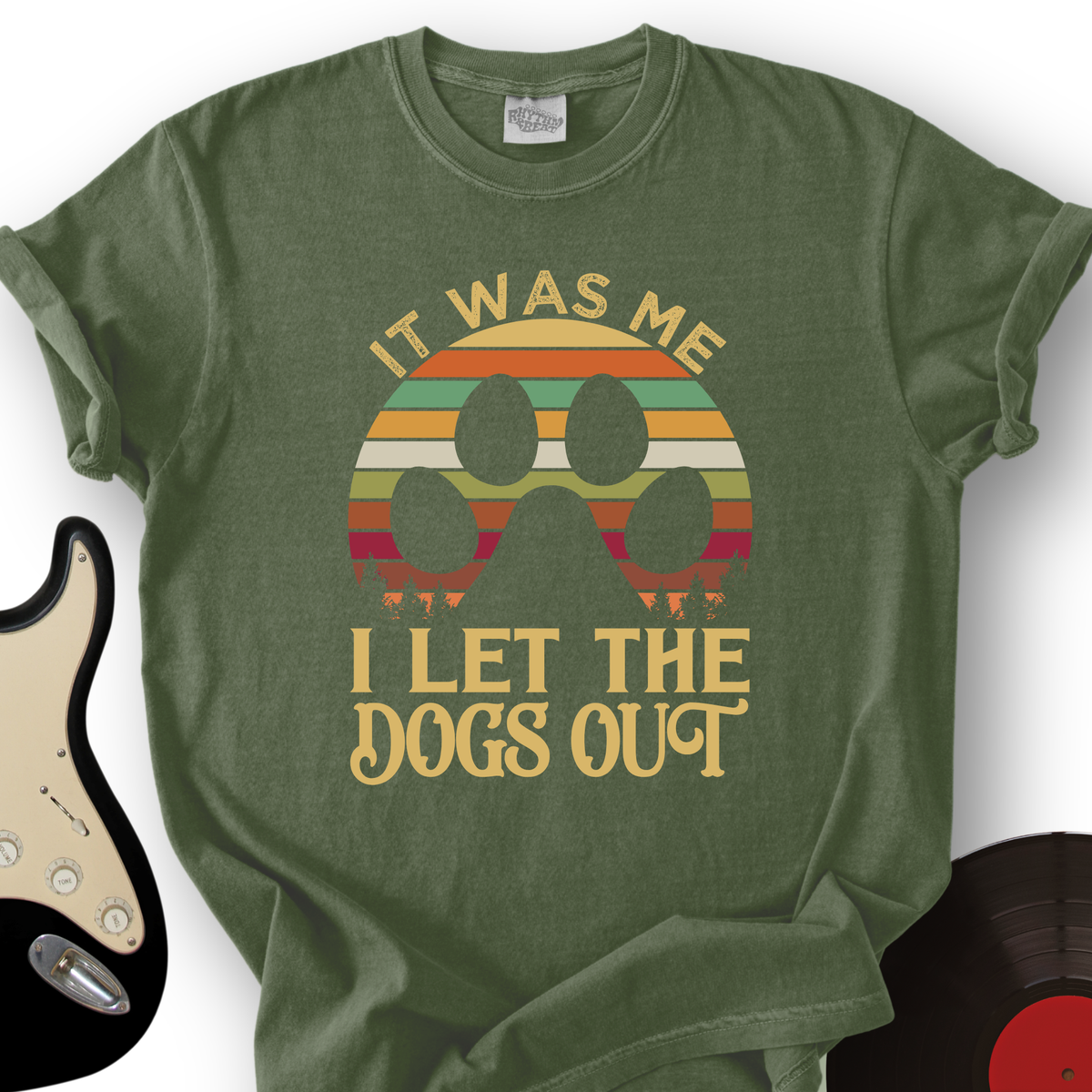 I Let The Dogs Out T-Shirt product image 6
