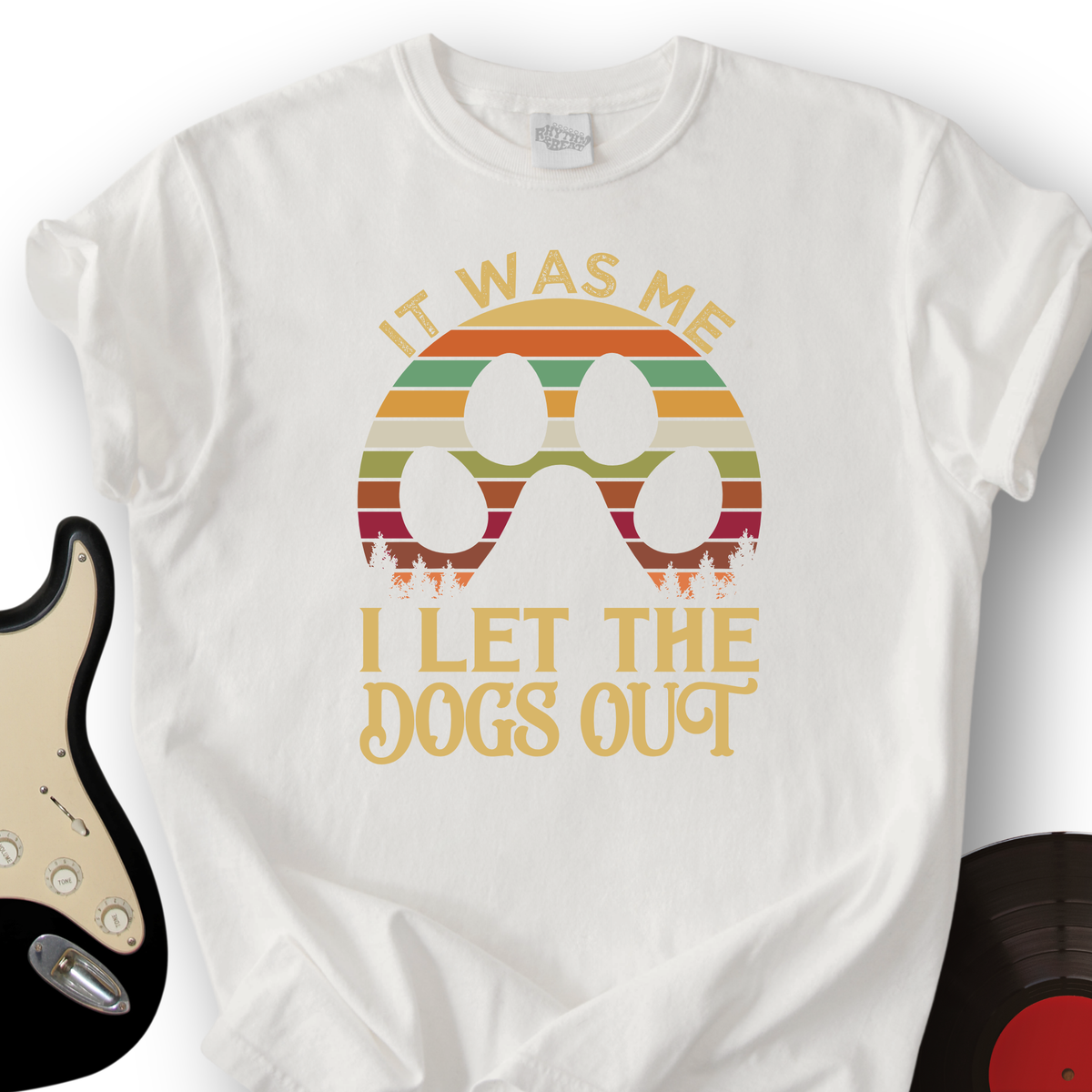 I Let The Dogs Out T-Shirt product image 5