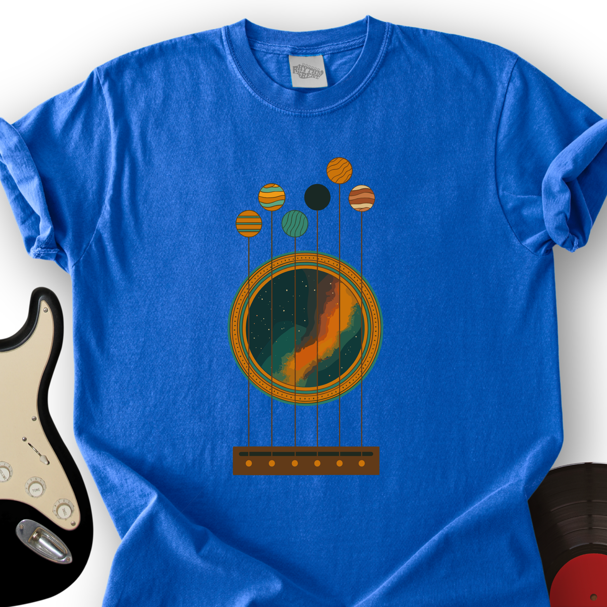 Cosmic Guitar T-Shirt product image 4