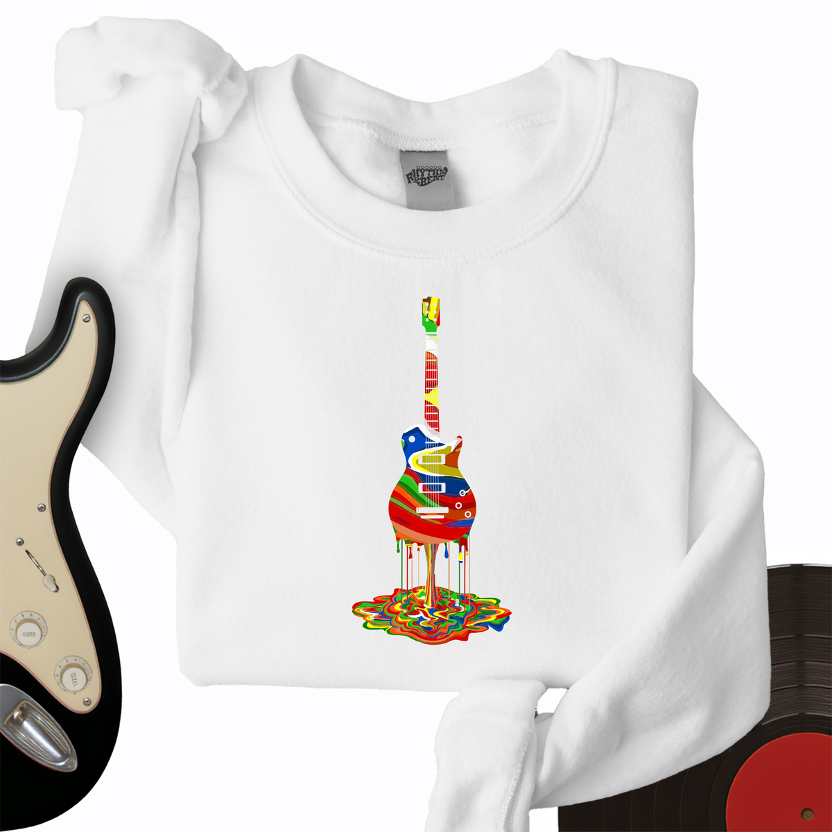 Melting Guitar Crewneck product image 3