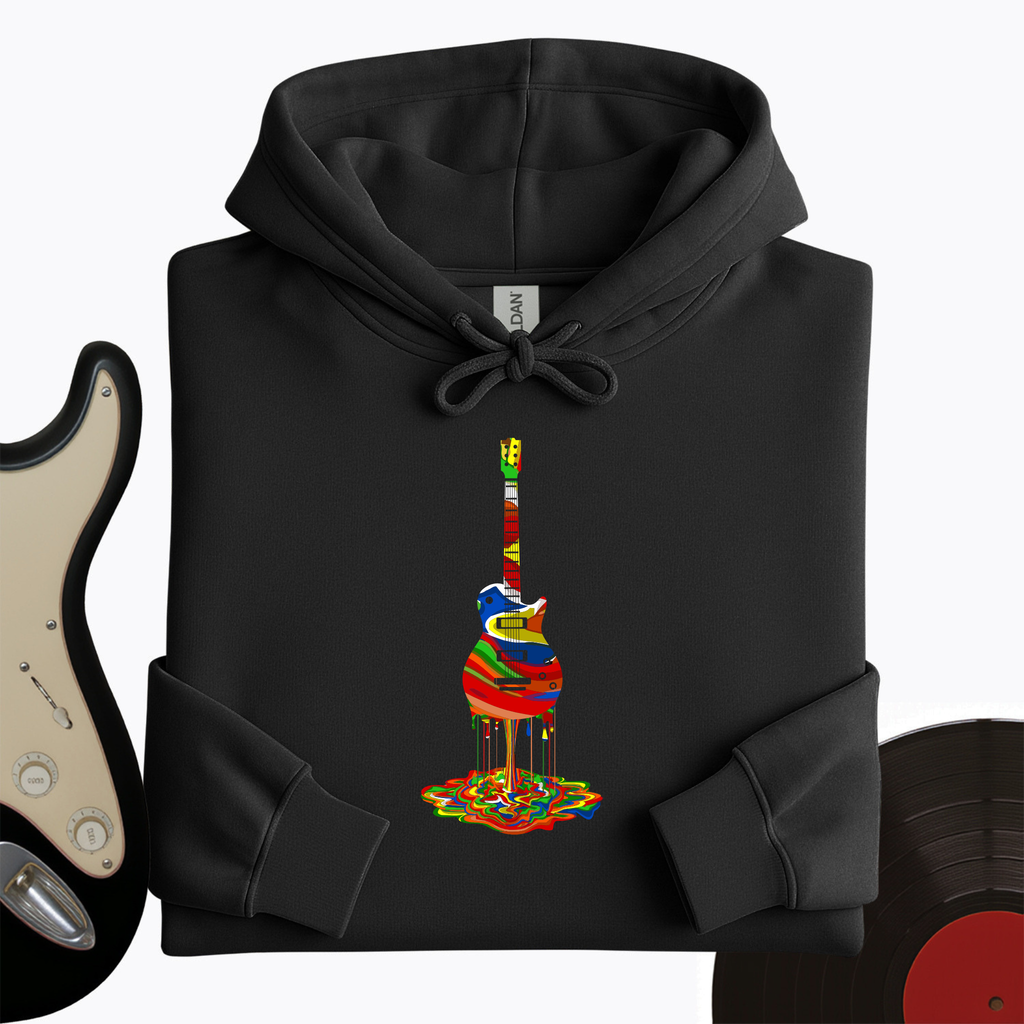 Melting Guitar Hoodie product image 6