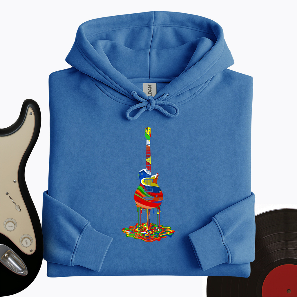 Melting Guitar Hoodie product image 7