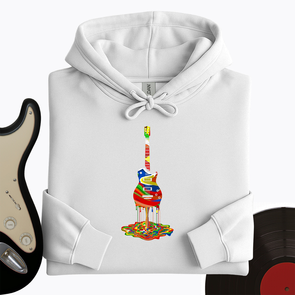 Melting Guitar Hoodie product image 5