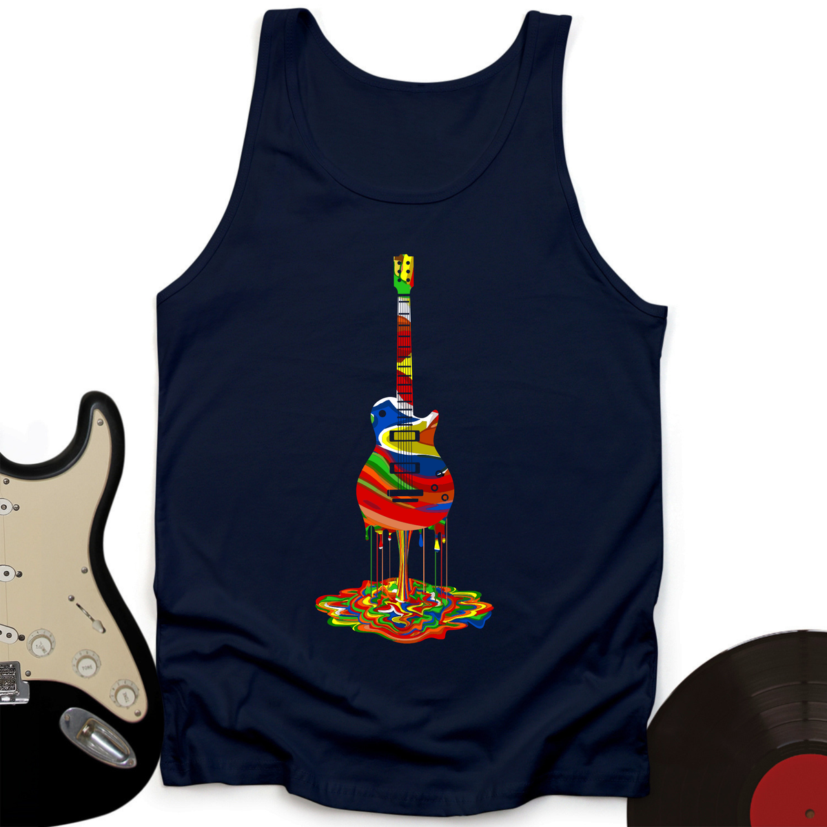 Melting Guitar Tank Top