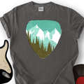 Mountain Guitar Pick T-Shirt product image 1