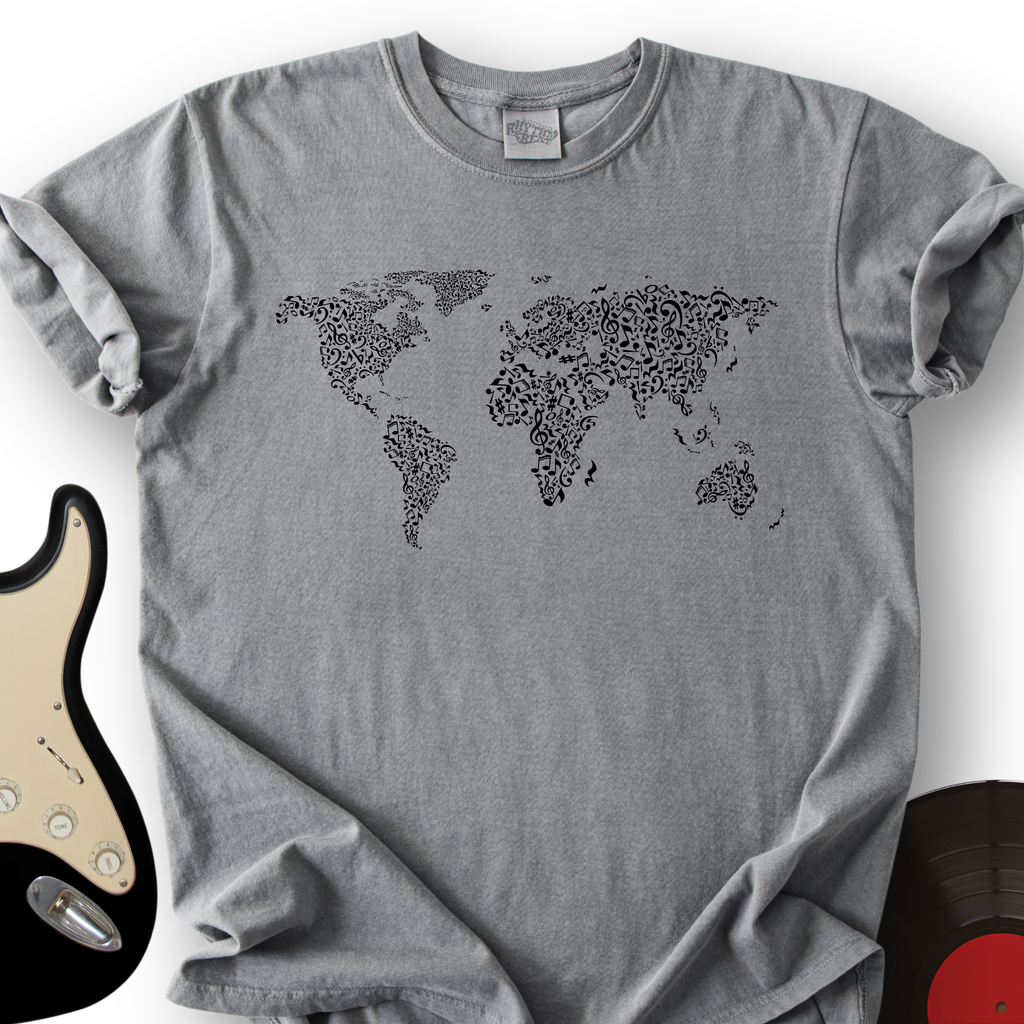 Music Around The World T-Shirt product image 3