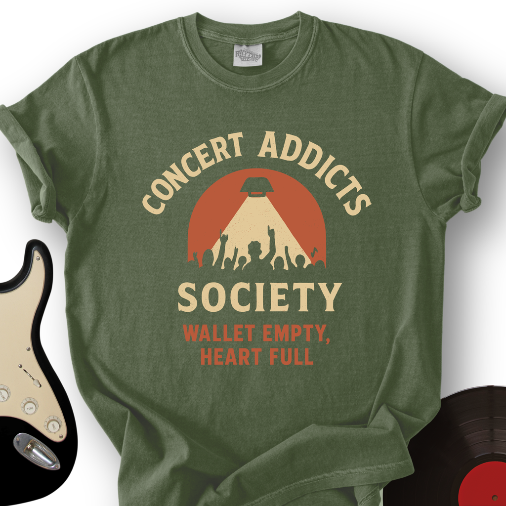 Concert Addicts Society T-Shirt product image 5