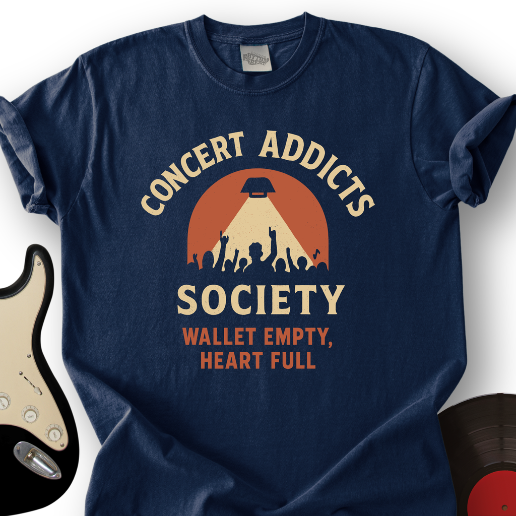 Concert Addicts Society T-Shirt product image 2