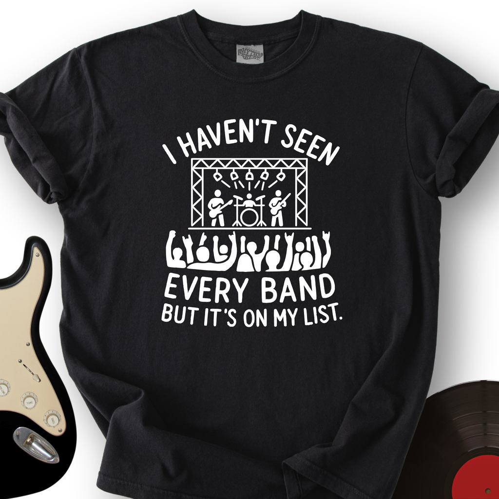 Concert Bucket List T-Shirt product image 1