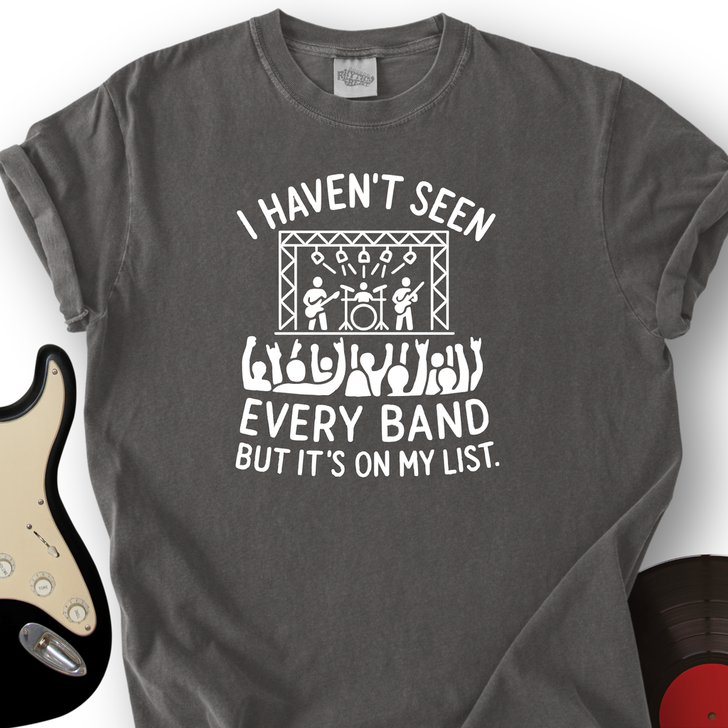 Concert Bucket List T-Shirt product image 2