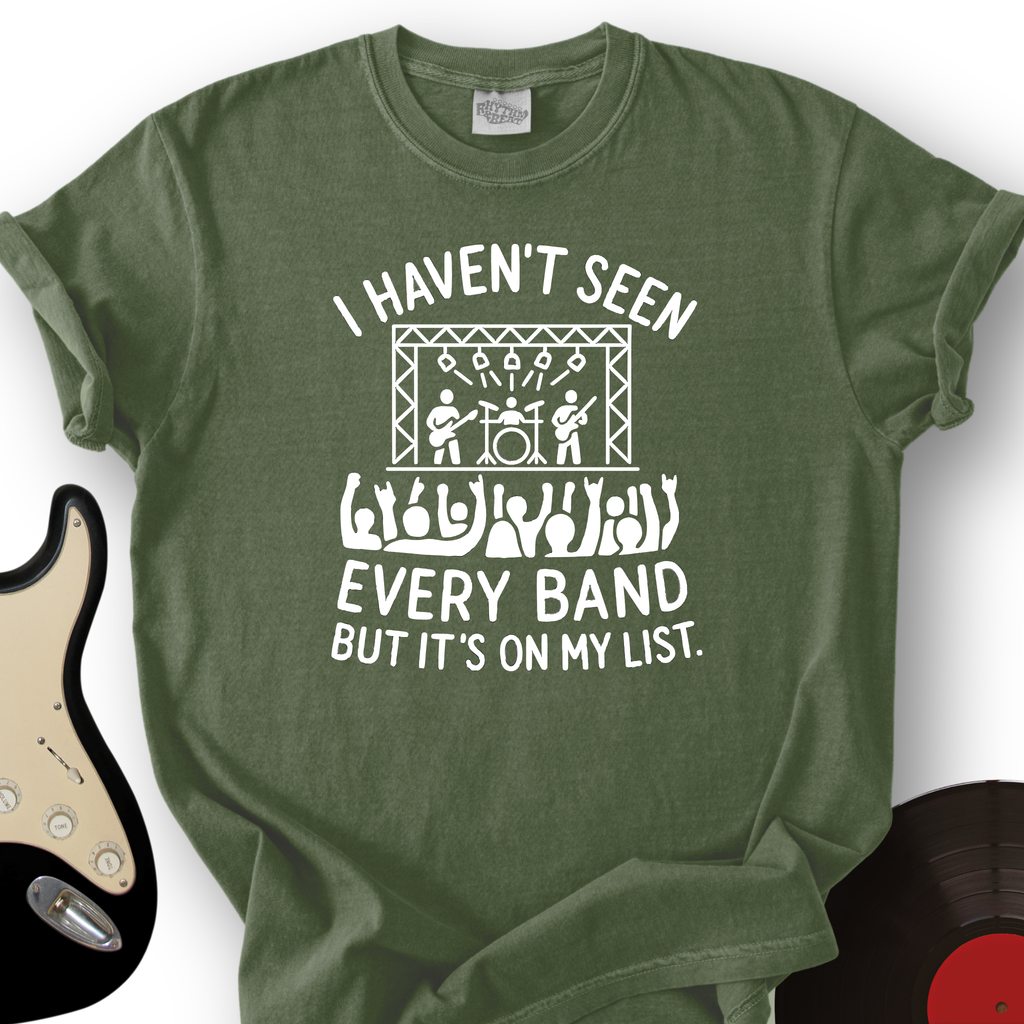 Concert Bucket List T-Shirt product image 5