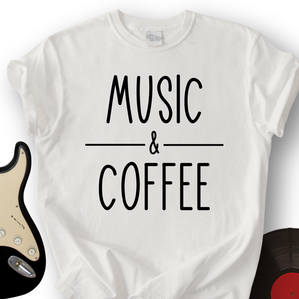 Coffee and Music T-Shirt product image 2