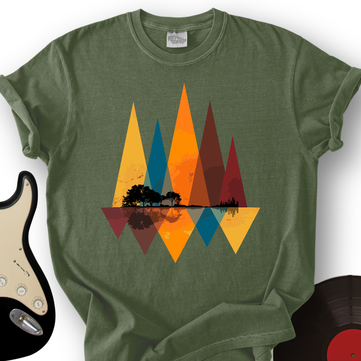 Nature Guitar T-Shirt product image 6