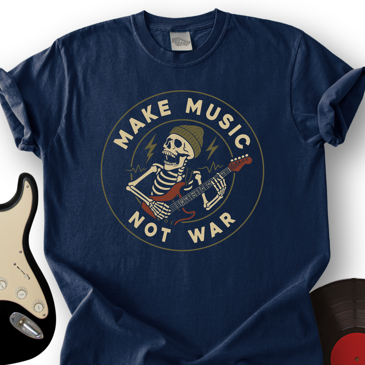 Make Music Not War T-Shirt product image 3