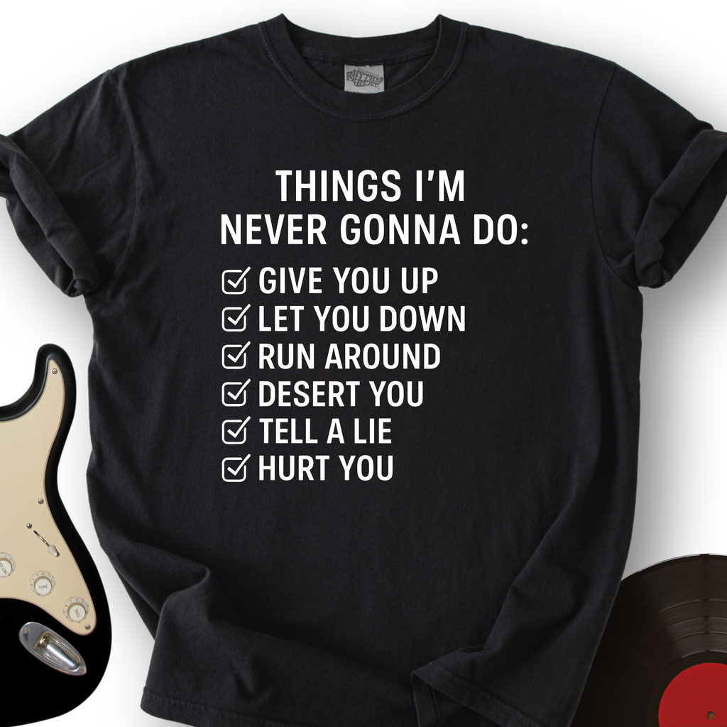 Things I'm Never Gonna Do T-Shirt product image 5