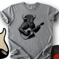 Bison Playing Guitar T-Shirt product image 1
