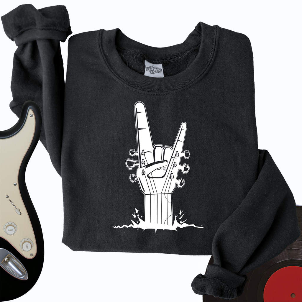 Rock on Guitar Crewneck product image 2
