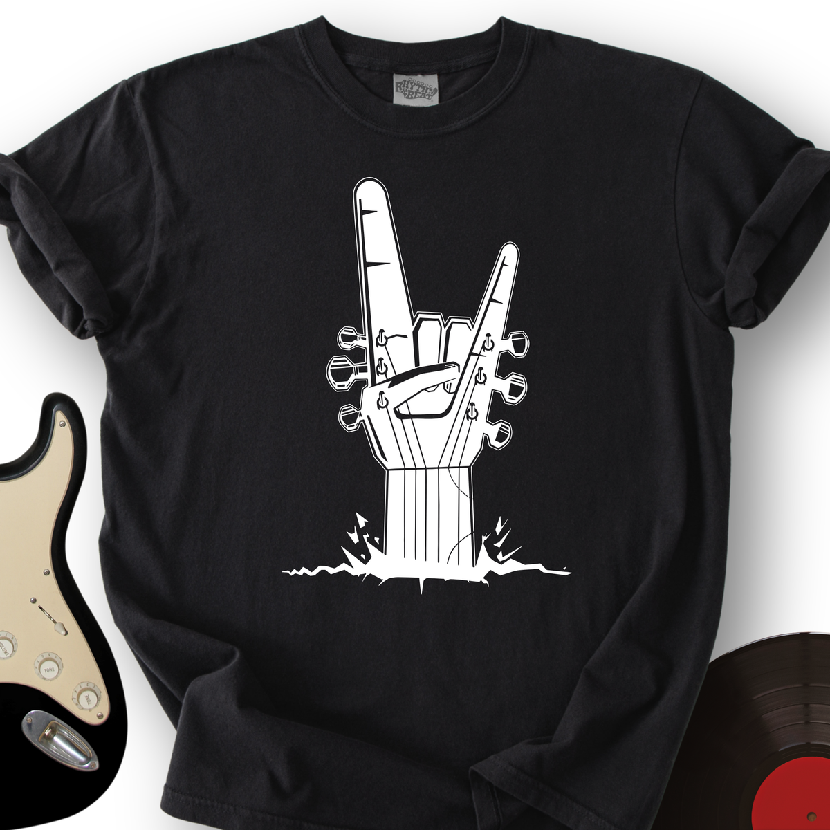 Rock on Guitar T-Shirt product image 4