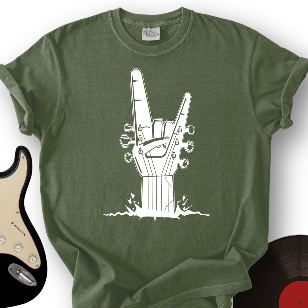 Rock on Guitar T-Shirt product image 5