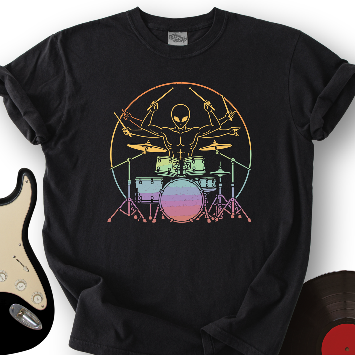 Alien Beats T-Shirt product image 5