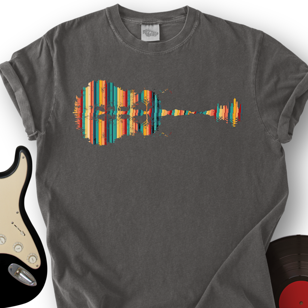 Landscape Guitar T-Shirt product image 2
