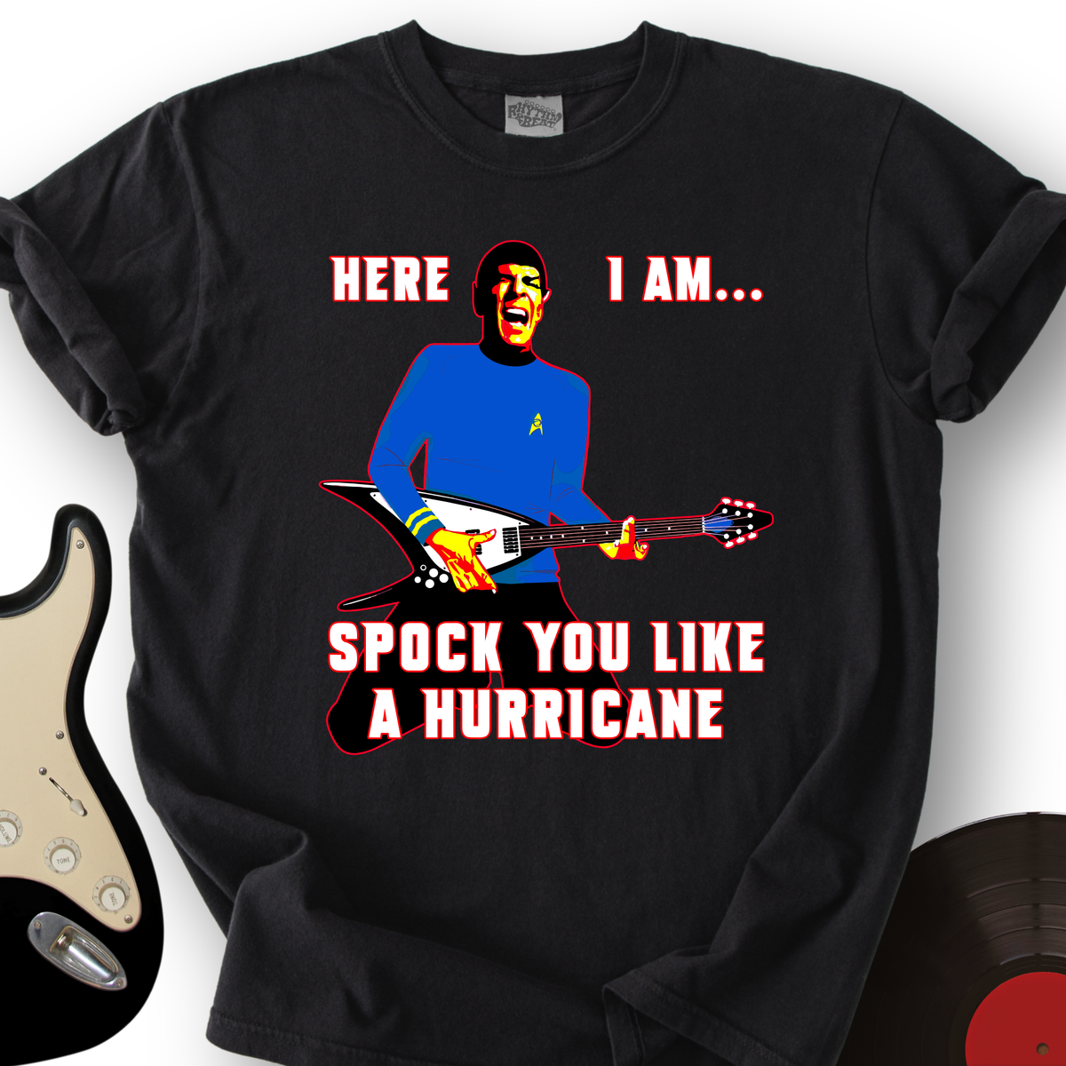 Spock You Like a Hurricane T-Shirt product image 7