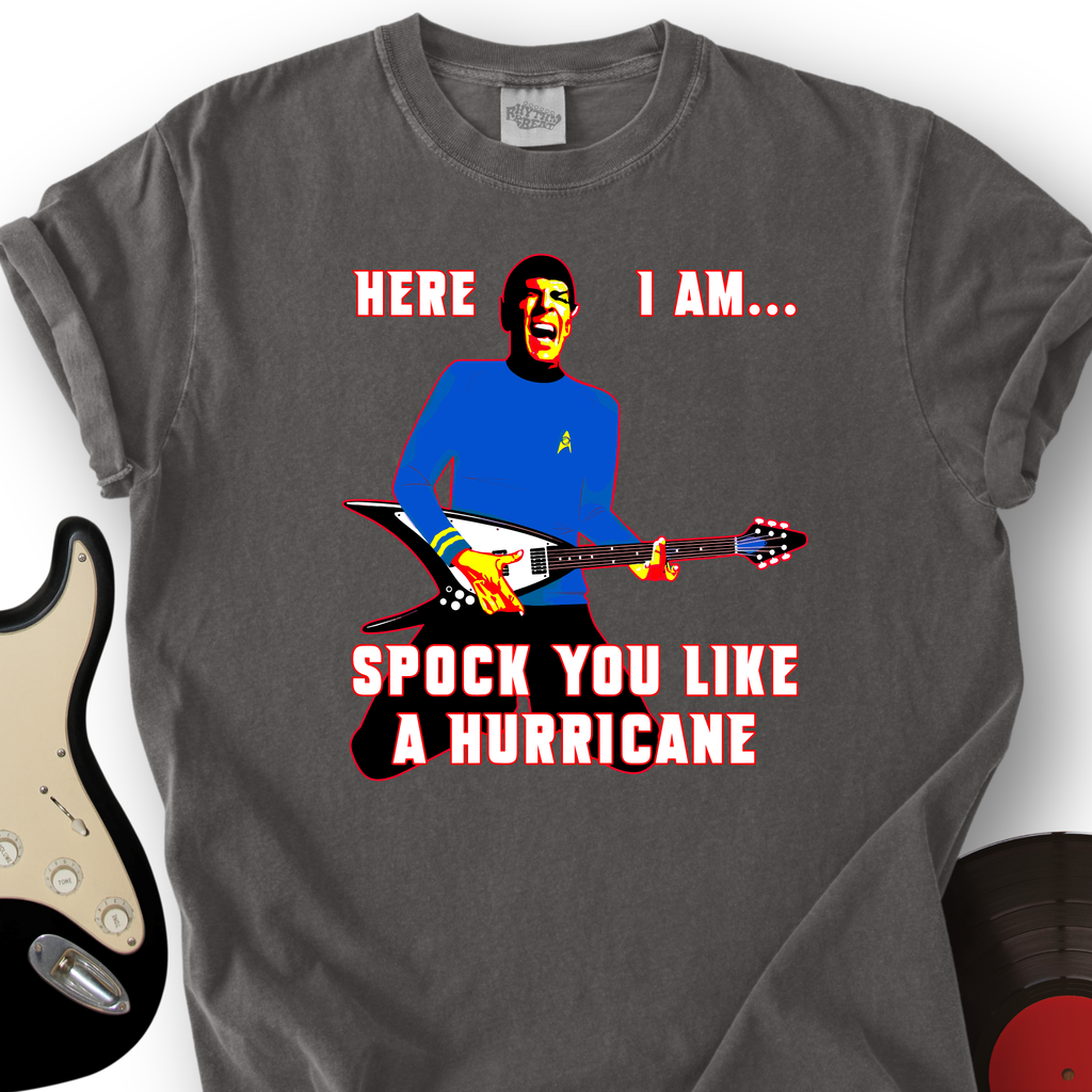 Spock You Like a Hurricane T-Shirt product image 1