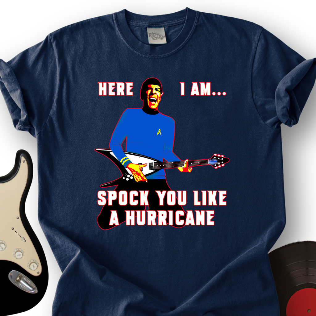 Spock You Like a Hurricane T-Shirt product image 2