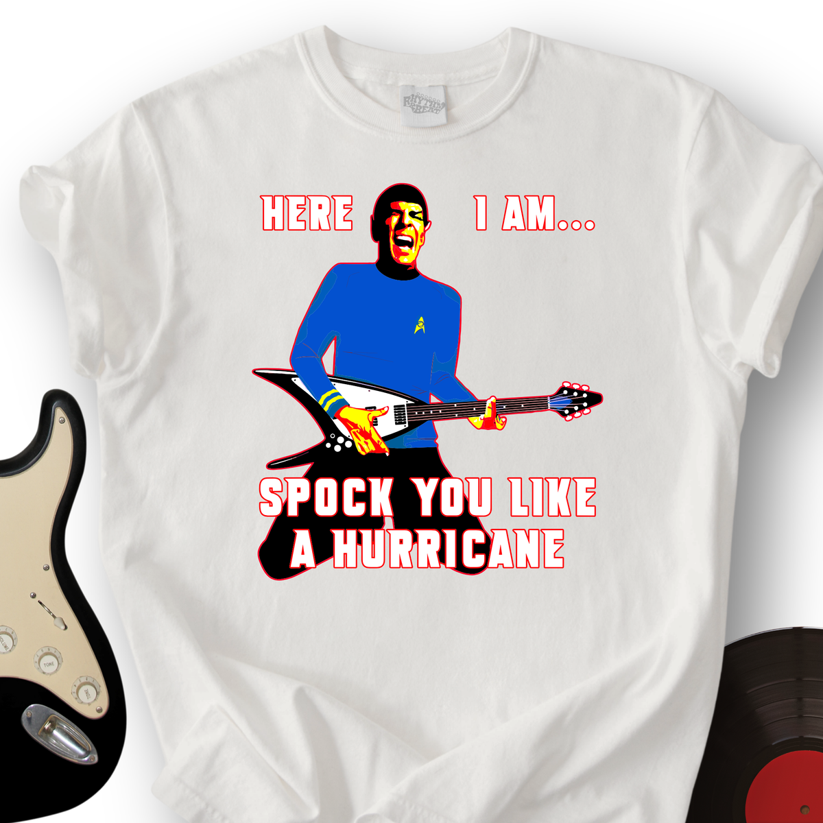 Spock You Like a Hurricane T-Shirt product image 5