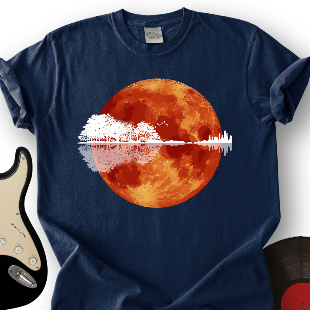 Moon Guitar T-Shirt product image 3