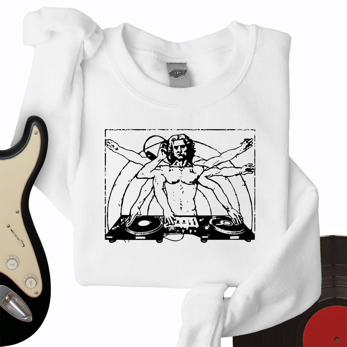 Vitruvian DJ Crewneck product image 2