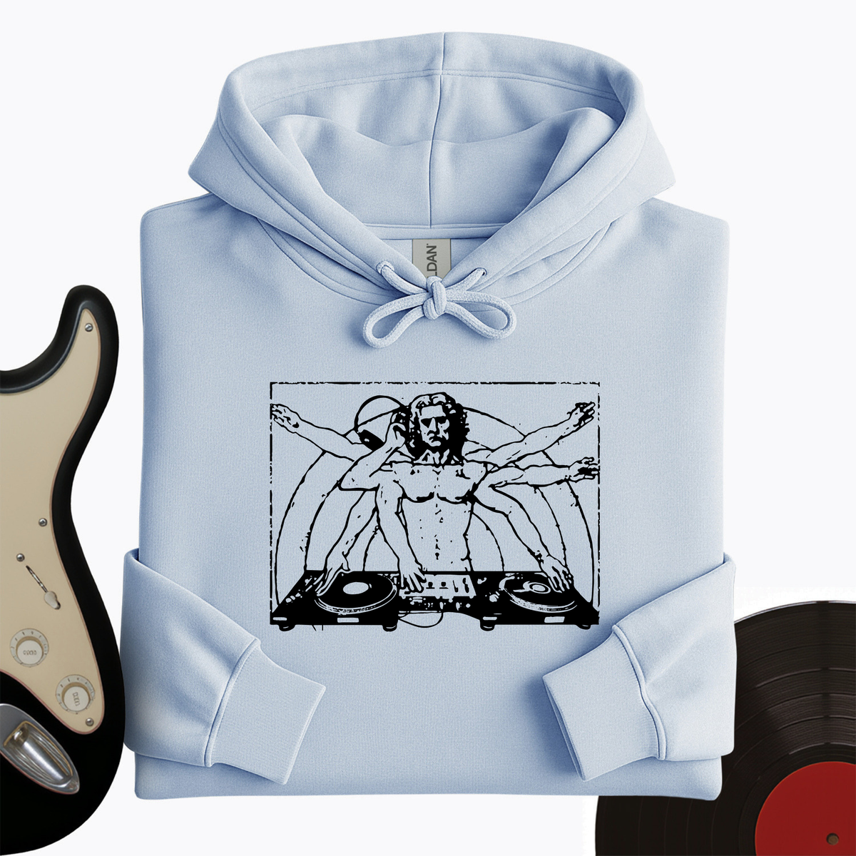 Vitruvian DJ Hoodie product image 2