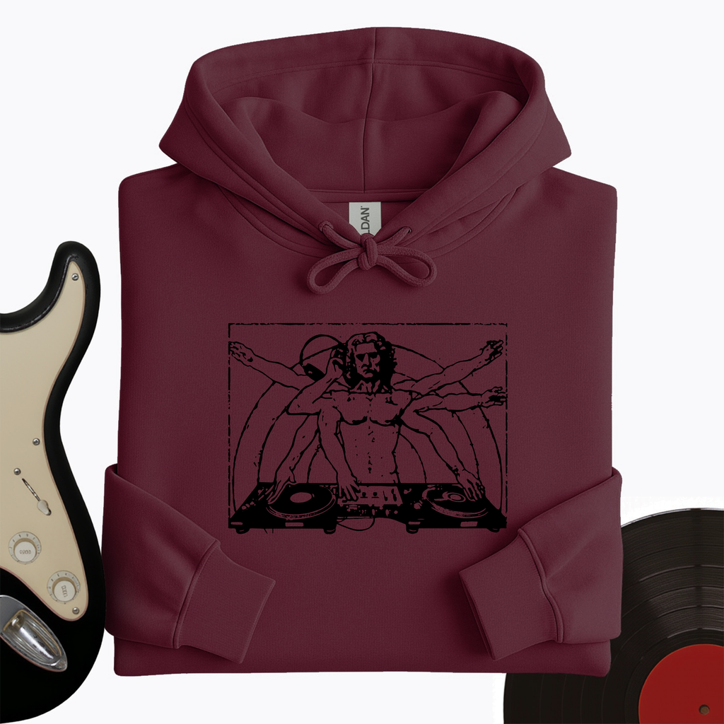 Vitruvian DJ Hoodie product image 3
