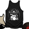Vitruvian Drummer Tank Top